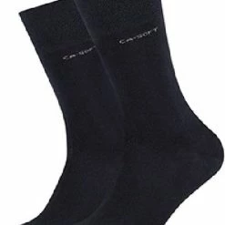 Promo 🥰 Camano Ca-Soft Sokken Unisex 2 PACK 35/38 Zwart Naadloos En Zonder Knellende Elastiek 💯 -Beenmode Verkoop 550x719