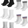 Nieuw ✔️ Urban Classics Sokken -47/50- Sporty 10-Pack Multicolours 🧨