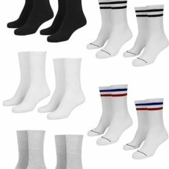 Nieuw ✔️ Urban Classics Sokken -47/50- Sporty 10-Pack Multicolours 🧨