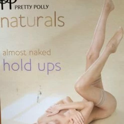 Groothandel 🎉 Pretty Polly Naturals Almost Naked Hold Ups - S/M - Bronze 💯