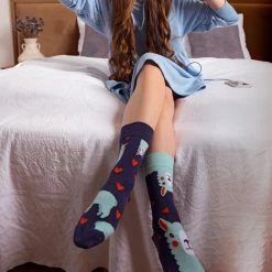 Kopen 👍 Good Mood Sokken - Lama En Hartjes - Maat - 43-46 🎉 -Beenmode Verkoop 550x732 7