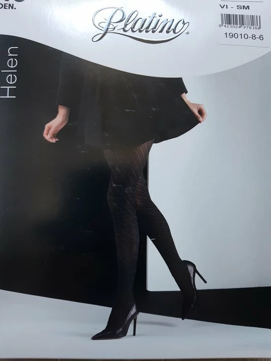 Nieuw 𧨠Platino Fantasie Panty 40den Maat 40/42 Zwart/zilver π 3 Nieuw 𧨠Platino Fantasie Panty 40den Maat 40/42 Zwart/zilver π