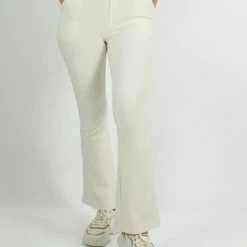 Begroting 👏 Merkloos Dames Flair Tregging Nina XL/XXL - Licht Beige - Luxe & Comfort - Hoge Taille ✔️