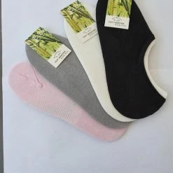 Goedkoopste ⌛ Merkloos 4 Paar 👟 Sneakersokken | Bamboe | Footies | Dames | Anti Zweet | 35-38 | 100% Ecologisch | Anti Transpirant 😉