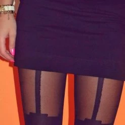 Groothandel 😍 FIORE Milla 40 Suspender Panty Zwart - 38/40 - Zwart 🛒