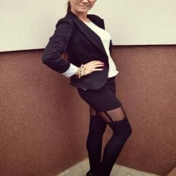 Groothandel 😍 FIORE Milla 40 Suspender Panty Zwart - 38/40 - Zwart 🛒 -Beenmode Verkoop 550x733 36