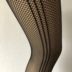 Beste Pirce 😀 Aristoc Side Seam Net Tights - Zwart - S/M 🎁