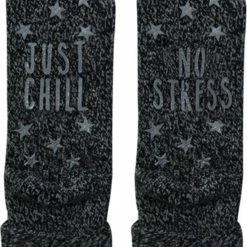 Uitgang ❤️ HomeSocks | Wollen Huissokken Met Antislip Antraciet 🎉