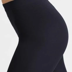 Hete verkoop 🌟 FALKE Pure Matt Ondoorzichtig Dun Fijn Versterkt Zacht Zonder Motief Effen Mat Elegant Comfortabel Ondoorzichtig 100 Denier Blauw Dames Panty - Maat S 🔥 -Beenmode Verkoop 550x769