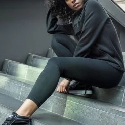 Goedkoopste 🎁 Senvi Dames Stretch Jersey Legging - Maat XXXXXL (5XL) - Kleur Zwart 🔥 -Beenmode Verkoop 550x789 2