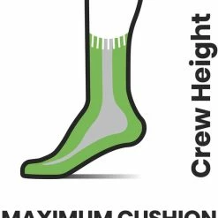 Promo 😍 SMARTWOOL - 👩 Women - Alpinisme Classic Edition - Maximum Cushion Crew - Dames - Sokken - Light Grey - Maat 34-37 🎉 -Beenmode Verkoop 550x800