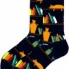 Uitgang 😉 Merkloos Boekenkast Sokken - Grappige Sokken Voor De Boekenwurm Of Schrijver - Boeken, Kat, Inkt - Dames/heren Maat 39-44 🧨 -Beenmode Verkoop 550x803 1